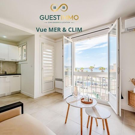 Air-Conditioned Apartment - Sea View Port Toulon Exterior foto