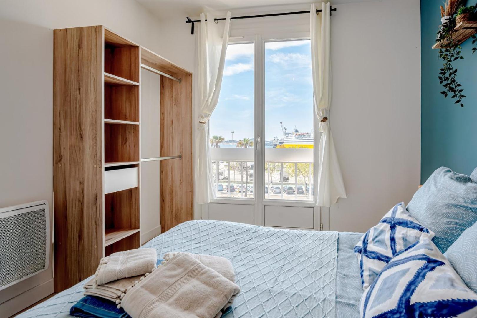 Air-Conditioned Apartment - Sea View Port Toulon Exterior foto